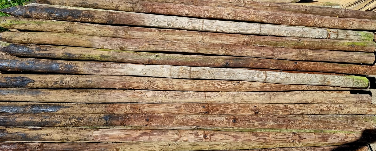 Holzpfähle – Gebraucht Bild 2