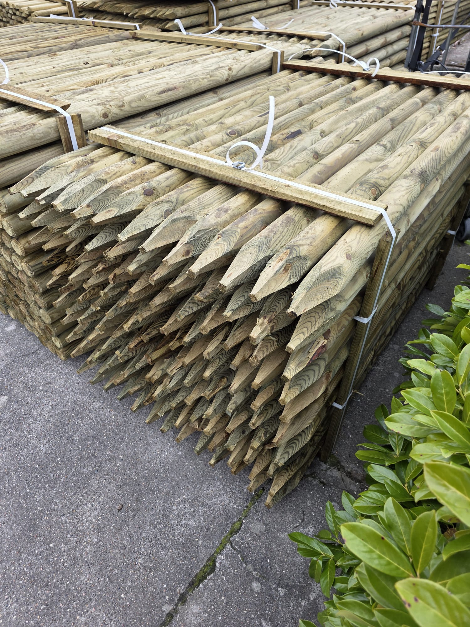 Vollpfahl 200 cm × Ø 7 cm